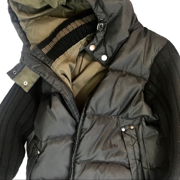 ❄️Miss sixty bomber jacket size s in black/khaki - Picture 2 of 6